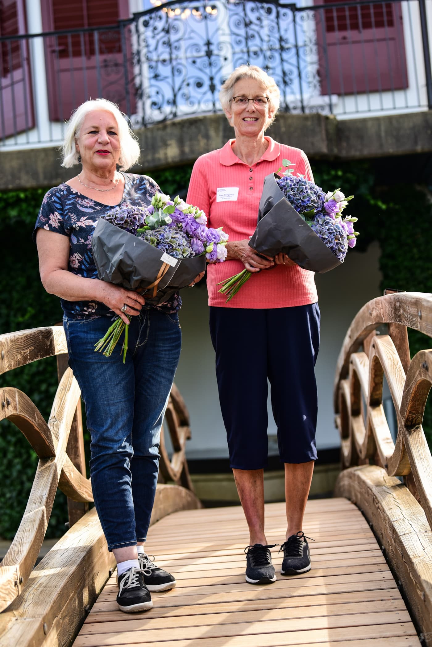 Iris Weder (l.) und Priska Baumgartner (r.) sind «CAREGiver des Jahres» 2020 und 2021